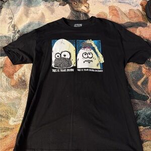 Black Heroin Skateboards Egg Tee Tshirt